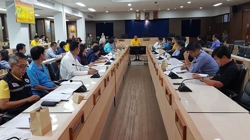 ประชุมคณะกรรมการจัดงานโครงการสานพลังท้องถิ่นไทย ถวายพ่อของแผ่นดิน เดิน-วิ่ง มินิฮาล์ฟมาราธอน เฉลิมพระเกียรติ