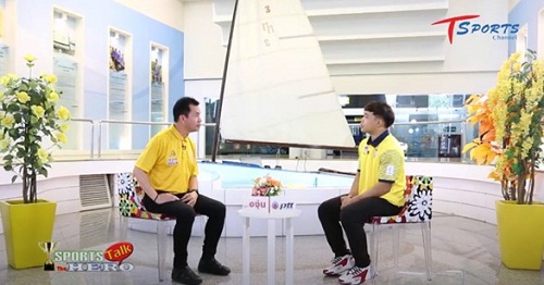 พบกับรายการ Sports Talk The Hero  กับ ” ฑิฆัมพร  สุรินทรทะ” สุดยอดนักยิมนาสติกศิลป์ทีมชาติไทย